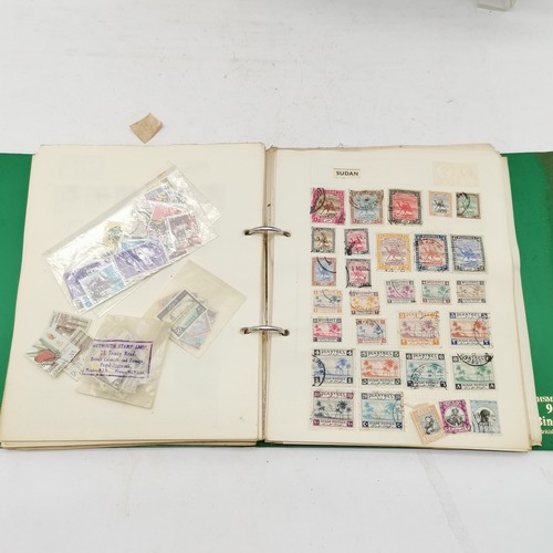 409 - 8 x albums filled with stamps inc commonwealth, Hong Kong, Europe etc