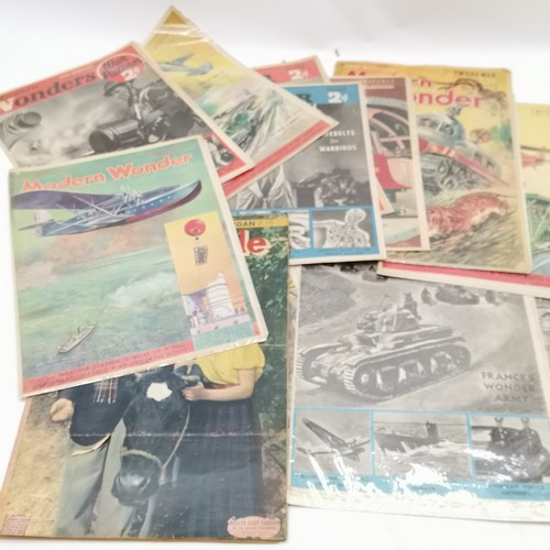 411 - Qty of vintage magazines etc inc 1934 Picture Show, Susan Hayward scrapbook, Picture post, Photoplay... 