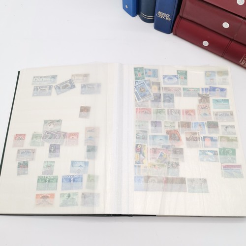 52 - Collection of 19 x stamp / cover albums as follows i) green stockbook mint channel islands ii-iv) RA... 