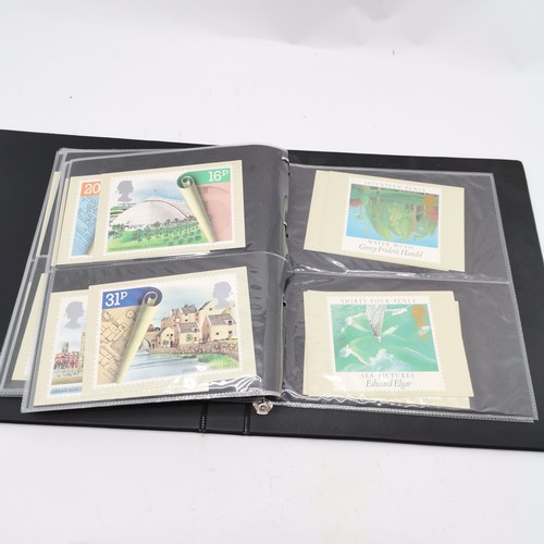 208 - 2 albums ~ i) railway heritage bicentennial mint stamp collection ii) GB PHQ cards inc 1976 customs ... 