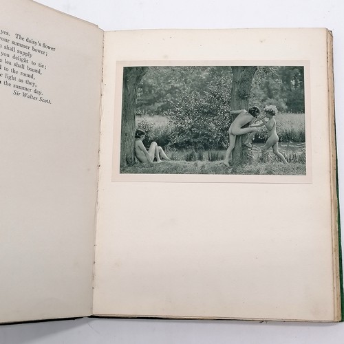 251 - 1923 book - The Garden of Adonis illustrated by Oliver Hill ~ 6 pages missing (#5,10,12,17,28,33) an... 