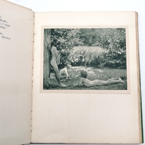 251 - 1923 book - The Garden of Adonis illustrated by Oliver Hill ~ 6 pages missing (#5,10,12,17,28,33) an... 