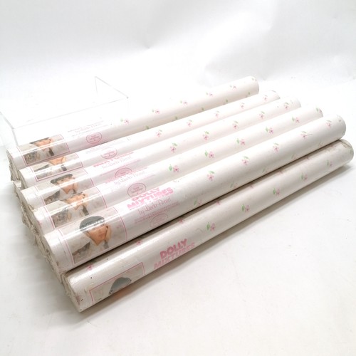 188 - 11 rolls of Coloroll Dolly Mixtures 'Little Violet' wallpaper by Linda Beard - 10.05m x 52cm - all i... 