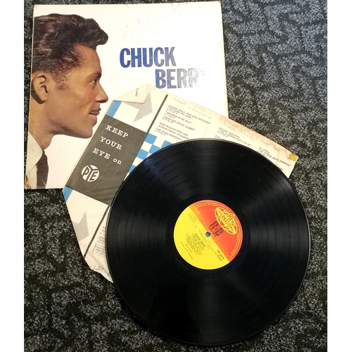 217 - Chuck Berry hand signed LP (NPL 28024) ~ Charles 'Chuck' Edward Anderson Berry (1926–2017).  The alb... 