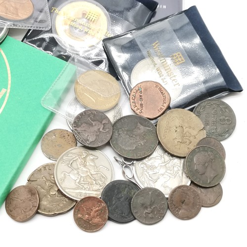 241 - Qty of GB year sets, coin packs, 6 x Whitman folders (1 filled), proof coins etc