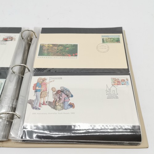 250 - Album of 40 x Cocos (Keeling) Island FDC's