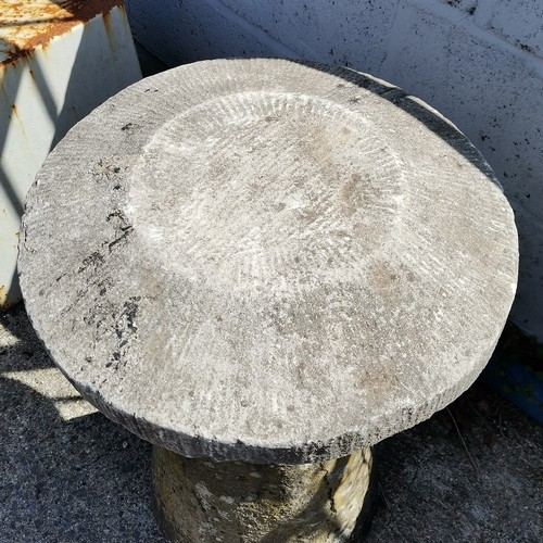 47 - Staddle stone - 50cm diameter x 71cm high