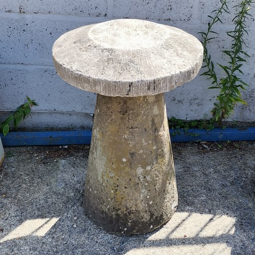 47 - Staddle stone - 50cm diameter x 71cm high