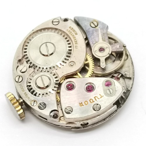 815 - Tudor 9ct Chester gold cased manual wind ladies wristwatch with Tudor marked movement - 20mm case & ... 