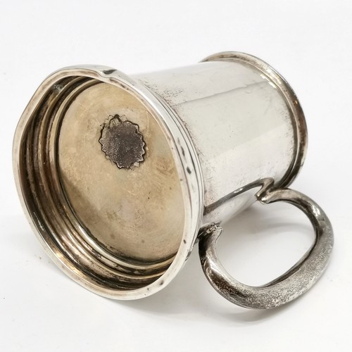 861 - Quantity of silver inc 1920 hallmarked tankard by S Blanckensee & Son Ltd, napkin ring by WA  - tota... 