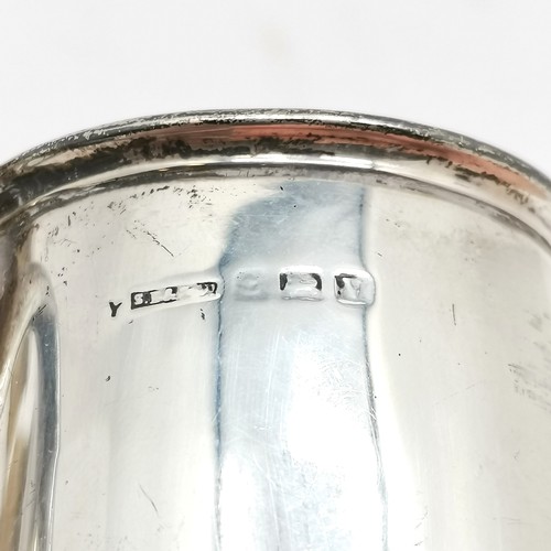 861 - Quantity of silver inc 1920 hallmarked tankard by S Blanckensee & Son Ltd, napkin ring by WA  - tota... 