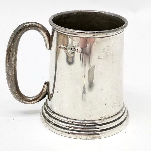 861 - Quantity of silver inc 1920 hallmarked tankard by S Blanckensee & Son Ltd, napkin ring by WA  - tota... 