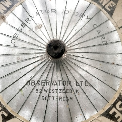 122 - Vintage Kelvin, Bottomley & Baird Ltd (Glasgow) large marine compass with Observator 