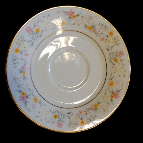 150 - Qty of Noritake Delevan contemporary teaware & dinnerware ~ largest plate 27cm diameter ~ slight sur... 