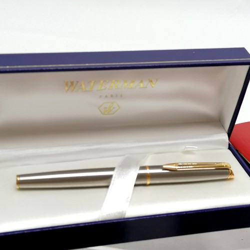 165 - Qty of boxed pens inc Waterman, Caran D'ache & Sheaffer T/W a Concord pen