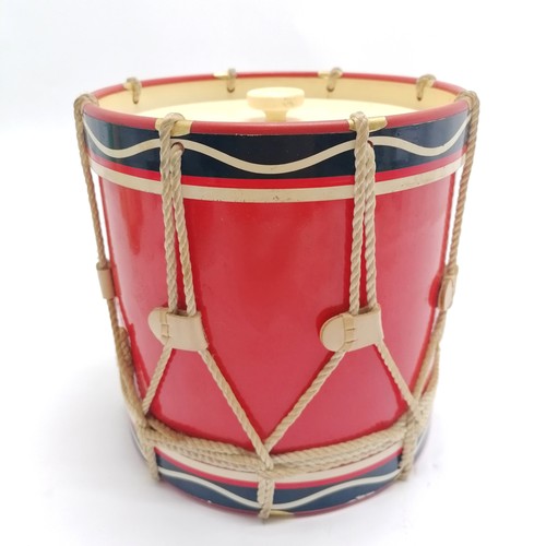 187 - 1st Bn The Kings own royal order regt military drum design ice pail  - 16.5cm diameter x 17cm high &... 