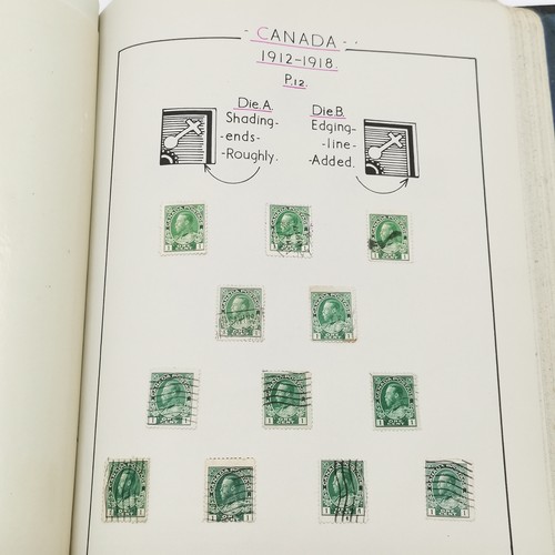 196 - Collection of 11 x stamp albums / stockbooks inc India, Canada etc - many 1000's