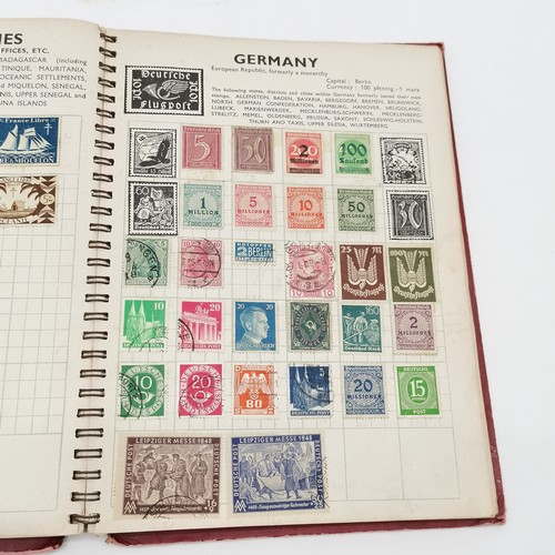 196 - Collection of 11 x stamp albums / stockbooks inc India, Canada etc - many 1000's