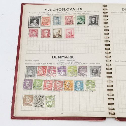 196 - Collection of 11 x stamp albums / stockbooks inc India, Canada etc - many 1000's