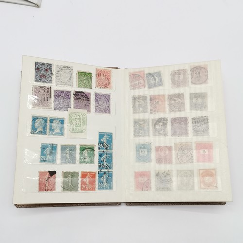 205 - Box of stamps inc Canada album, GB 1970's year sets, stamps on sheets. odd covers etc