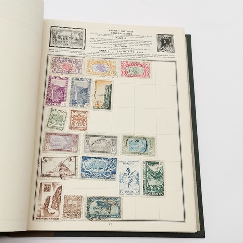 209 - Qty of mostly GB stamps inc red stockbook etc t/w framed Royal family coin montage