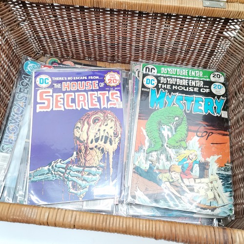 210 - Qty of approx 90 vintage comics inc House of secrets, Detective comics, Killing stroke etc in a wick... 