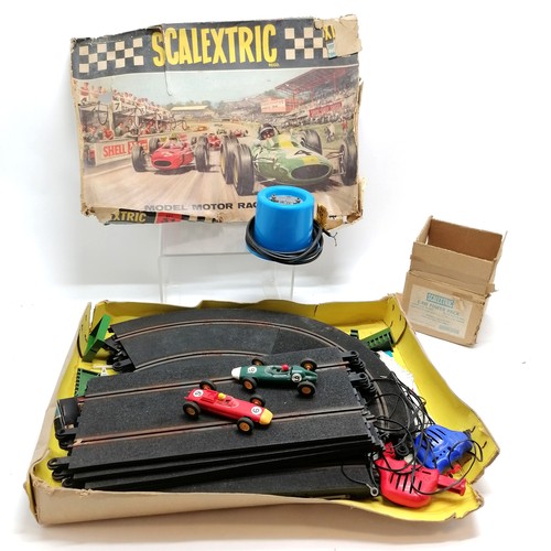 365 - Vintage boxed Tri-ang Scalextric set No 31 (box - a/f) with boxed Hornby Scalextric C.919 power pack... 