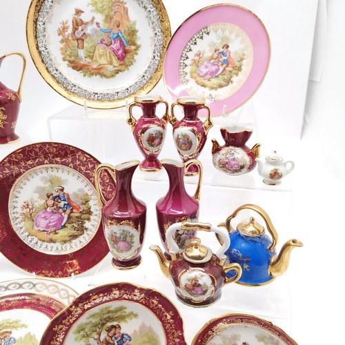 369 - Collection of Limoges including miniature items