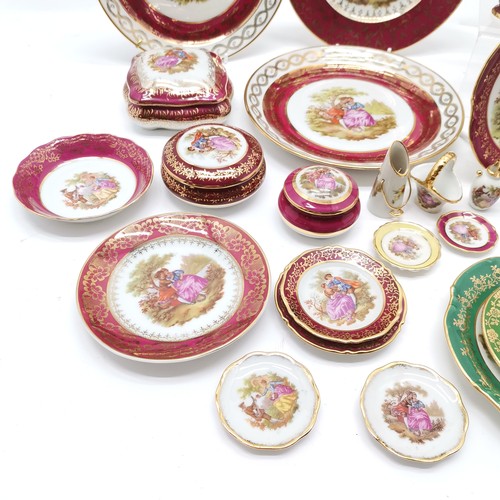 369 - Collection of Limoges including miniature items