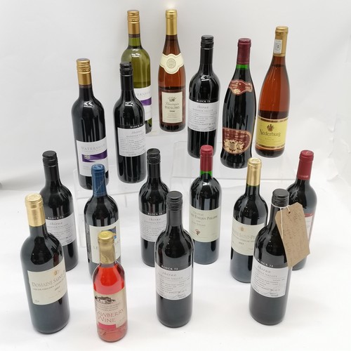 442 - Mixed lot of 17 unopened bottles of wine inc 6 x Block 73 Shiraz Barossa valley, Chateau clos saint ... 