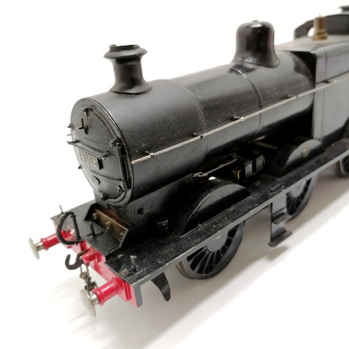 467 - Live steam model of a 0-6-0 LMS locomotive #4302 and tender - 53cm long ~ the original London Midlan... 