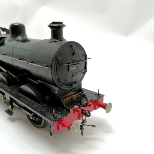 467 - Live steam model of a 0-6-0 LMS locomotive #4302 and tender - 53cm long ~ the original London Midlan... 