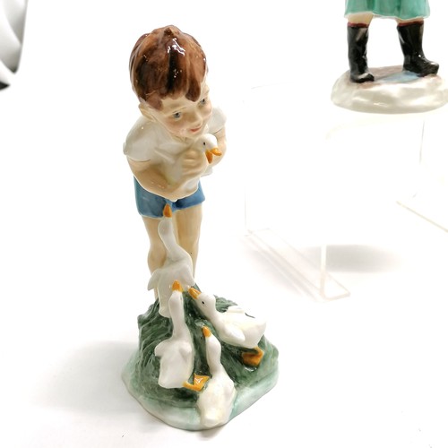 4 - Collection of 11 x Royal Worcester Freda Doughty figurines - #2915 Joan (puce mark for 1931), #3261 ... 