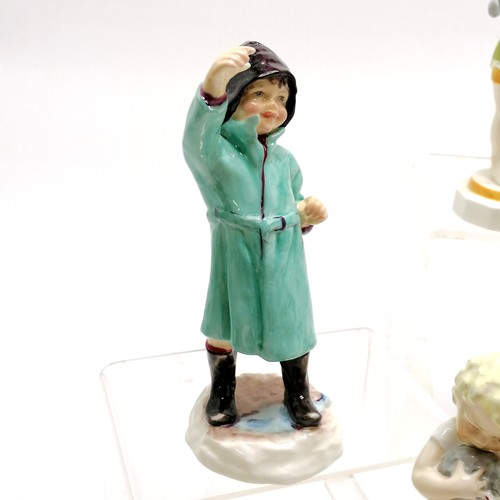 4 - Collection of 11 x Royal Worcester Freda Doughty figurines - #2915 Joan (puce mark for 1931), #3261 ... 