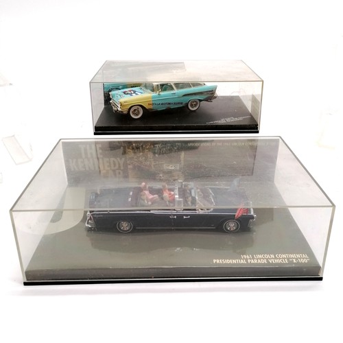 100 - Paul's Model Art Kennedy car t/w Vitesse Che Guevara chevrolet bel-air nomad (box a/f)