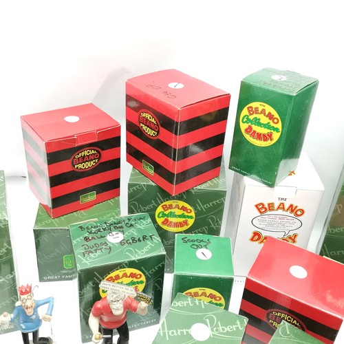 102 - Qty of boxed Robert Harrop Dandy / Beano collection figurines - largest box (big Minnie the minx) 40... 