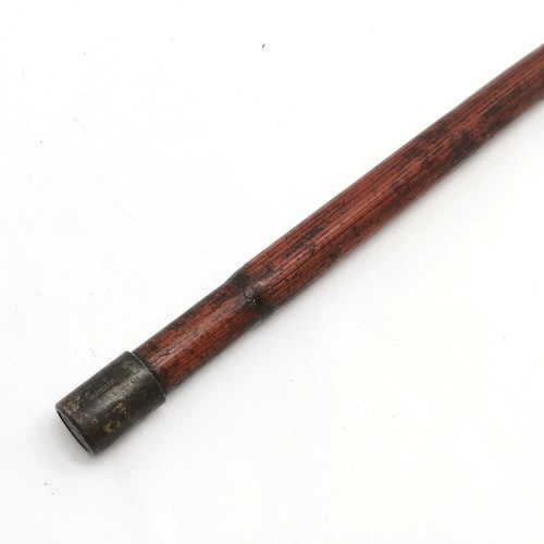 306 - Bamboo half staff walking stick - 125cm long