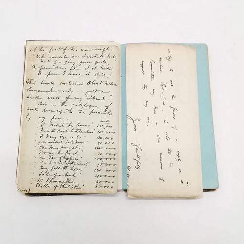 7 - Antique (1861+) autograph book with many signed pasted in pieces inc Nelson, Earls, Ladies, Montague... 