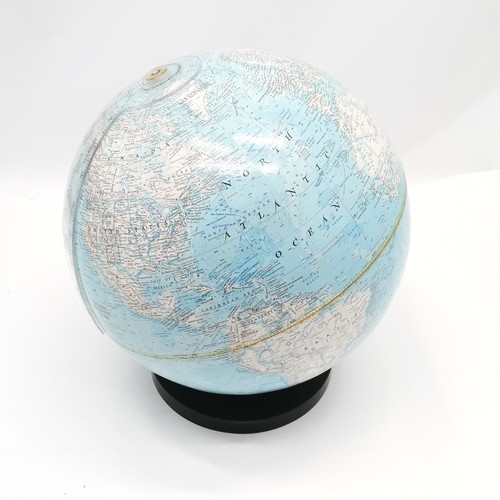 85 - National Geographic globe with geometer - 34cm high