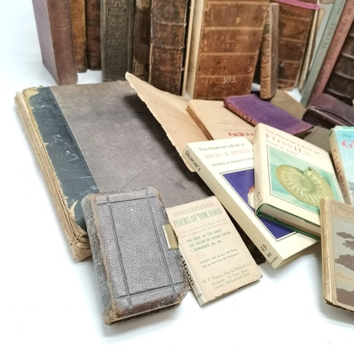 179 - Qty of books inc antique French (inc 1785 Nouvelle description des curiosites de paris) & 1870's jou... 