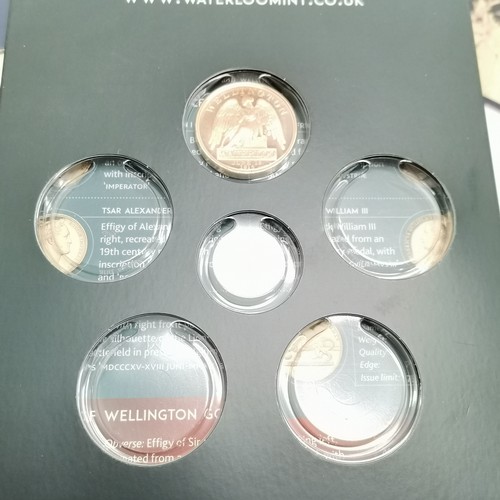 187 - Qty of oddments inc cased 2002 Euro coin collection (with COA), 3 x Whitman folders (part filled), A... 