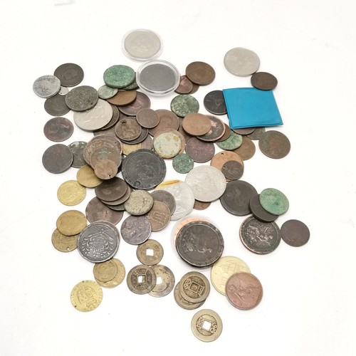 188 - Large lot of mostly crowns t/w small qty of other coins inc antique cartwheels etc