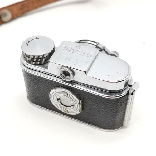 223 - Mycro IIIA mini camera in original case with shoulder strap and filter in seperate case ~ camera is ... 