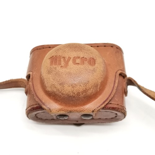 223 - Mycro IIIA mini camera in original case with shoulder strap and filter in seperate case ~ camera is ... 