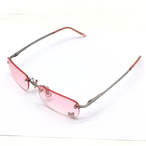 237 - Gucci pair of rose tinted glasses GG1755 in original case