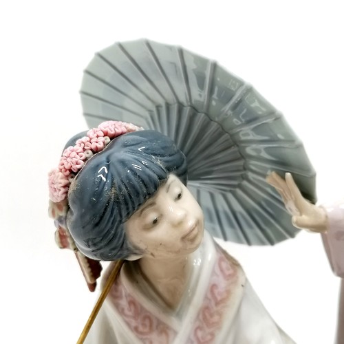 268 - Lladro 'Springtime in Japan' large figurine (with base) by Salvador Debón ~ approx 35cm across x 32.... 