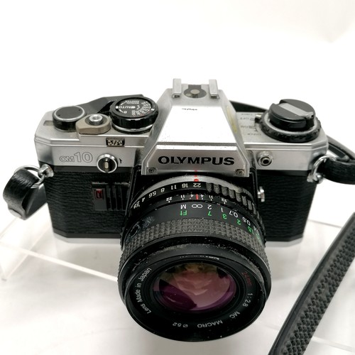 269 - Olympus OM10 camera t/w Miranda 24mm macro wide angle & 70-210mm macro zoom lens outfit