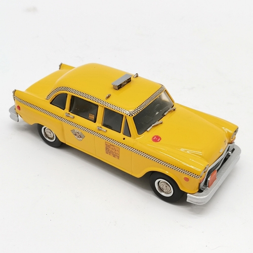 306 - Western Models model car in box - WMS 55 1974 Checker cab (New York).