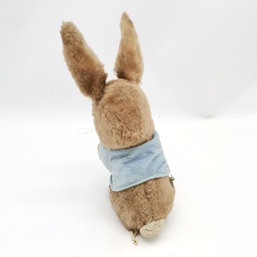 335 - Vintage Eden Toys USA musical Peter Rabbit 30cm high - in good used condition