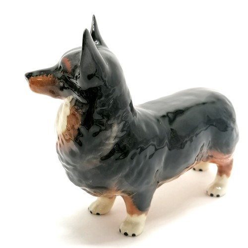 368 - Beswick 'Black Prince' corgi dog figurine - 14cm high & no obvious damage